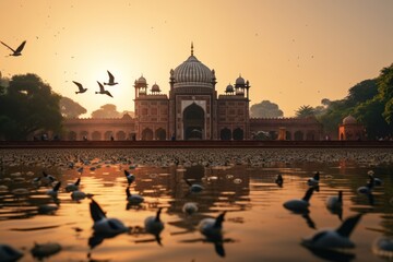 Delhi architecture building landmark.