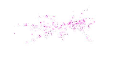 Shimmering Pink Abstract Stars and Light Overlay with Glowing Particles and Glistening Shine for Luxury Backgrounds