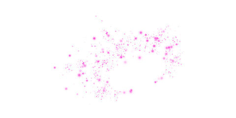 Shimmering Pink Abstract Stars and Light Overlay with Glowing Particles and Glistening Shine for Luxury Backgrounds