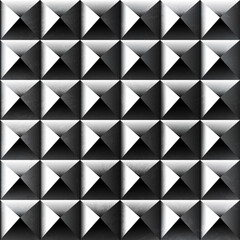 Metal color square pattern
