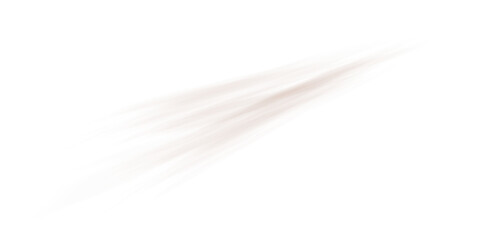 Chocolate Brown Air Flow Wave with Swirl and Motion Blur on Transparent Background