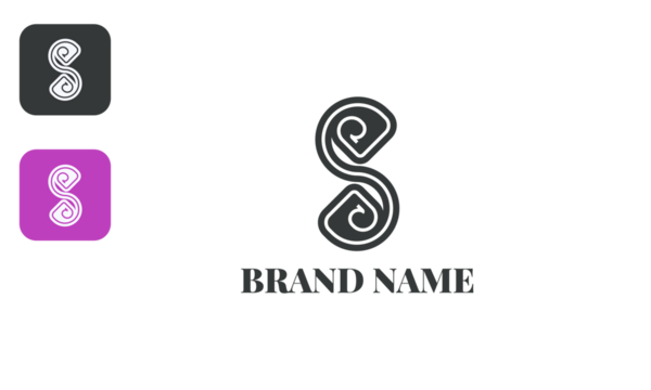 Letter S elegant vector logo design, abstract stylish monogram template icon for business, branding, and creative identity