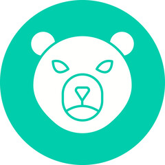 bear head icon