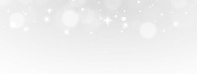 Bright shimmering snow dust with festive sparkles
