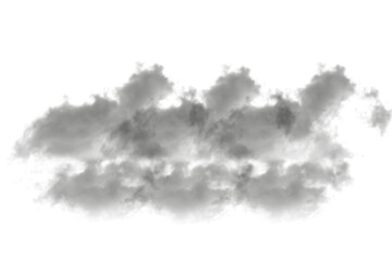 smoke on black background 