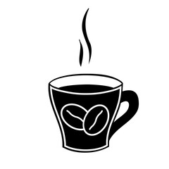 Coffee icon vector set. Hot drink illustration sign collection. Coffee house symbol. Coffee machine logo. Cappuccino or latte web icon.
