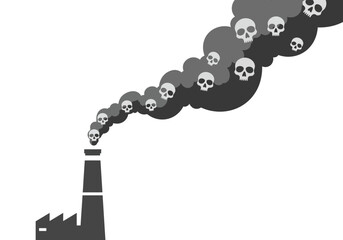 Pollutions Deadly Toll A Visual Representation of Environmental Impact.