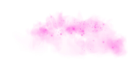 Fototapeta premium Ethereal Pink Mist and Fog with Soft Smoke Swirls and Dust Explosion, Transparent Haze, and Dreamy Atmospheric Effect for Abstract Backgrounds