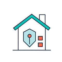 house icon on white background