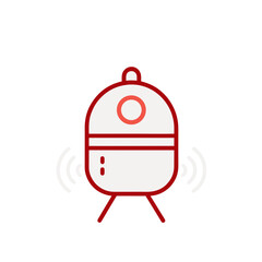 Obraz premium red mailbox with letter