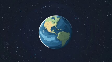 kosmos, background earth in space, space style, end of the world