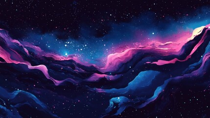 kosmos, background earth in space, space style, end of the world