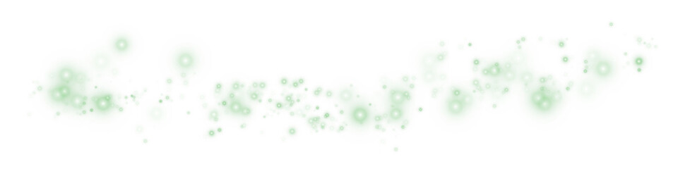 Elegant Green Glitter Burst for Festive or Fantasy Design