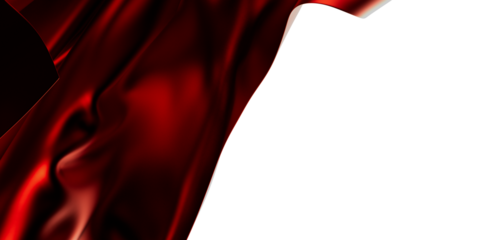 Luxury red silk fabric flowing, elegant abstract background. Perfect for design projects needing a sophisticated, sensual feel.