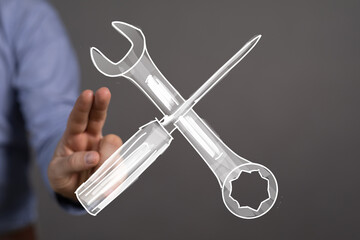 Repair, maintenance, service, support, solution, technology, digital tools, fix, handyman, help, assistance, problem solving, innovation,