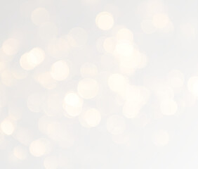 Glowing Christmas Lights Bokeh PNG