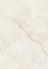 Close-up view of a light beige marble surface with natural veining patterns