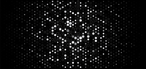 Hexagon geometric pattern. Hexagons bursts background. Nano textile texture. Abstract Hexagonal background for sports, technology, medicine, science. Modern premium pattern. Vector illustration.