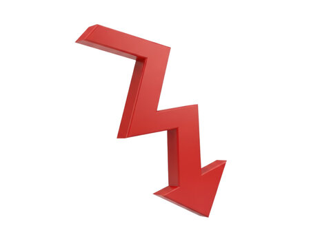 Red lightning bolt symbol icon danger energy power electrical hazard alert