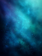 Fototapeta premium Aurora gradient background with subtle grain texture and copy space for design purposes