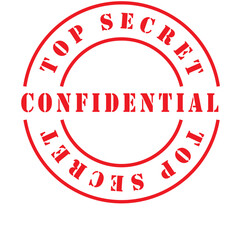 Top Secret Confidential Stamp