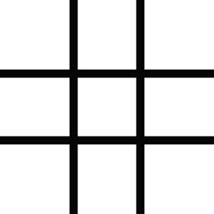 Fototapeta premium Tic Tac Toe Adobe Illustrator AI File