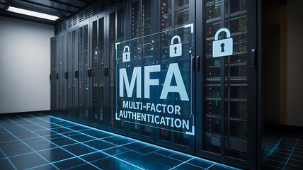 Multi-Factor Authentication (MFA) Technology for Enhanced Cybersecurity, Strong User Identity Verification, Encrypted Access Control, and Secure Digital Authentication Across Applications, Devices