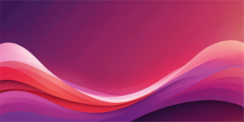 Abstract pink and purple wave art with flowing lines create a vibrant digital illustration pattern for a colorful texture backdrop design