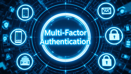Multi-Factor Authentication (MFA) Technology for Enhanced Cybersecurity, Strong User Identity Verification, Encrypted Access Control, and Secure Digital Authentication Across Applications, Devices