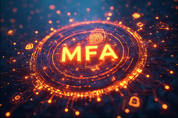 Multi-Factor Authentication (MFA) Technology for Enhanced Cybersecurity, Strong User Identity Verification, Encrypted Access Control, and Secure Digital Authentication Across Applications, Devices