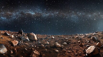 A spiral galaxy with pink and blue hues on a black background.