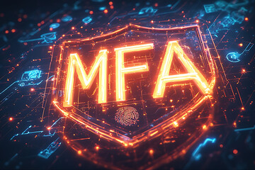 Multi-Factor Authentication (MFA) Technology for Enhanced Cybersecurity, Strong User Identity Verification, Encrypted Access Control, and Secure Digital Authentication Across Applications, Devices