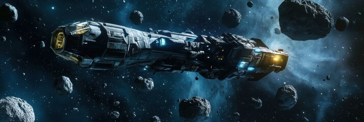 Graphic layouts showcasing advertising concepts about aliens and space travel