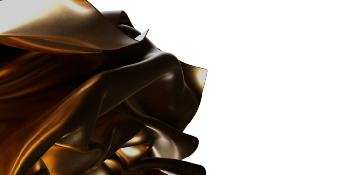 Luxury gold fabric, abstract background.  Perfect for design projects needing elegance and sophistication.