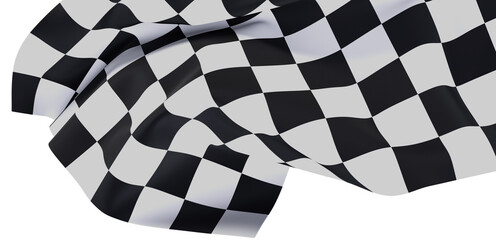 Obraz premium High-quality checkered flag image. Perfect for racing, sports, and victory themes.