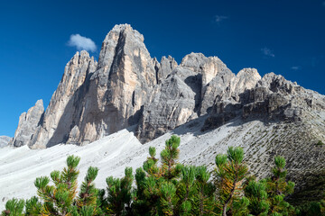 Mountain Landscape in the Dolomites Italy