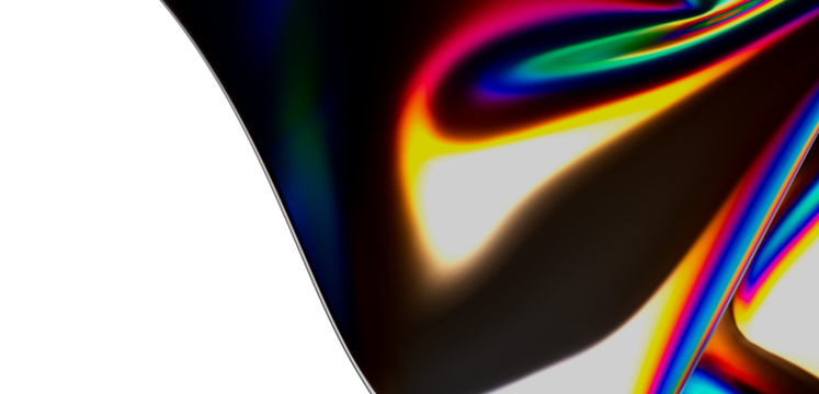 Vibrant abstract background of colorful holographic light reflections. Perfect for digital design, art and graphic projects with a modern touch.