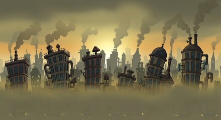 Polluted Cityscape. (7)