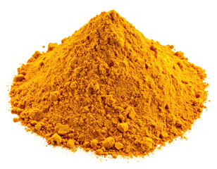 Bright yellow spice powder piled high (2)