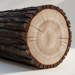 wooden cross section
