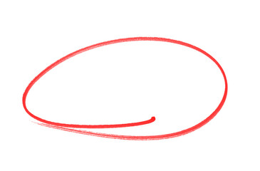 Naklejka premium Red Hand-Drawn Circle Highlight PNG, Rough Scribble Oval Marker, Sketchy Red Doodle for Text Emphasis, Notes, Logos, and Grunge Highlight Design Elements