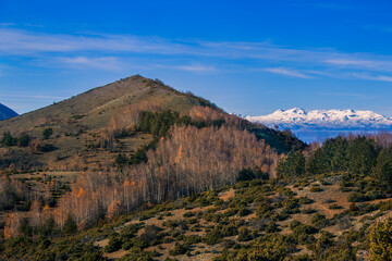 autumn in the mountains
