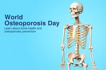 World Osteoporosis Day Poster Illustration