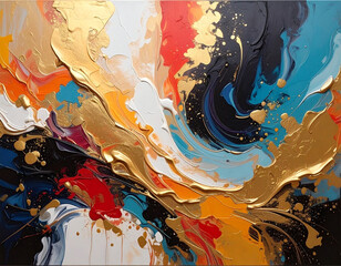 Abstract oil paint canvas texture for modern graphic design
