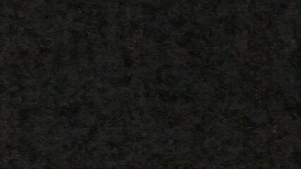 Monitor screen displaying continuous black static in dark environment, with no change in content - Powered by Adobe