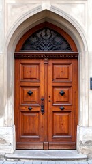 Ornate Wooden Doorway