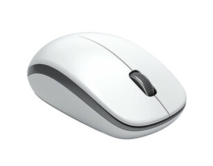 White wireless computer mouse (4)