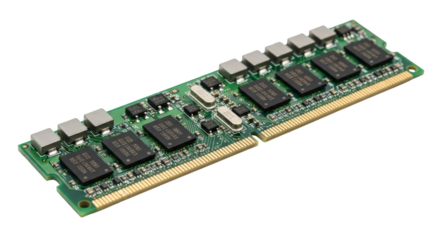 Isolated memory module of a computer, RAM for desktop, electronic component technology