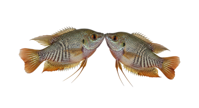 Elegant long sleeve wedding dress in ivory isolated PNG with Transparent Background - Powered by Adobe