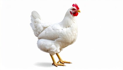 rooster isolated on white background